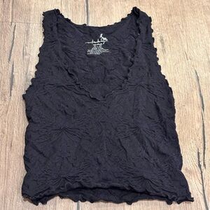 Free People | Intimately black cami tank top
